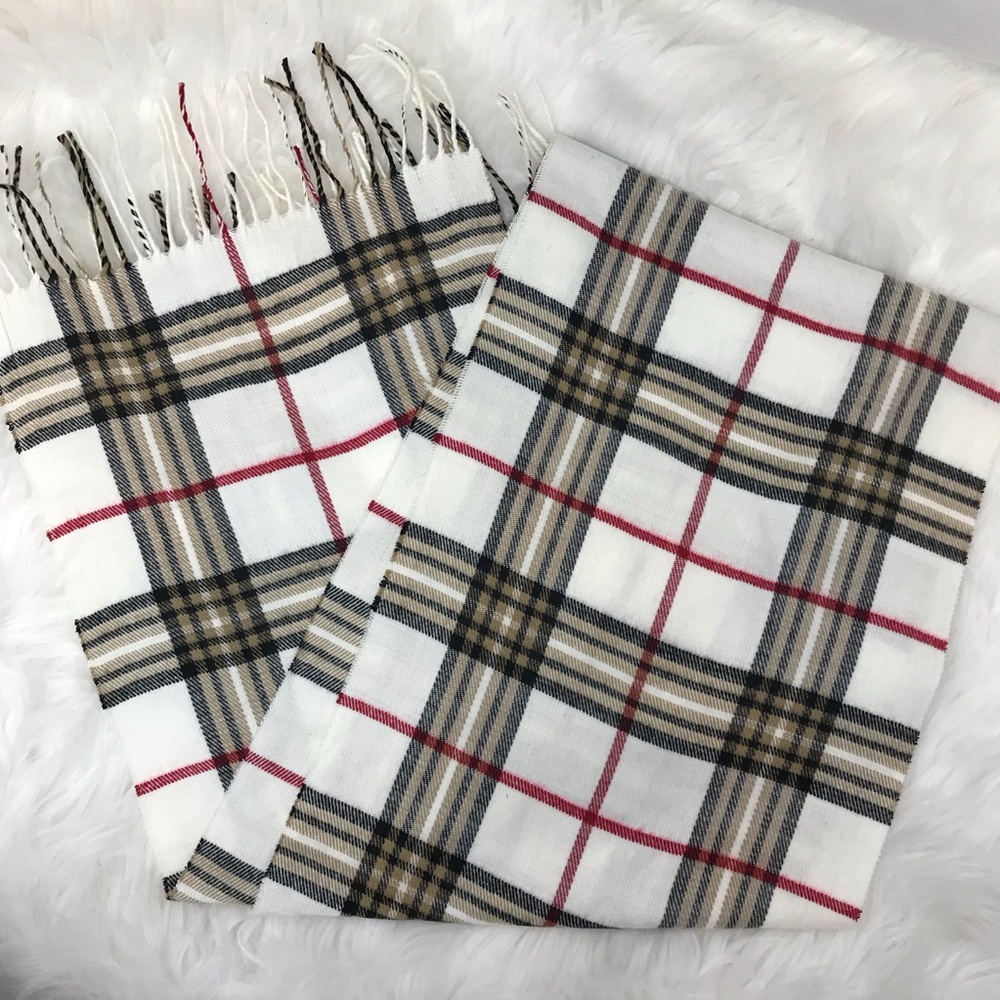 *2/$20* Super Soft Plaid Scarf w/ Fringe - Picture 3 of 6